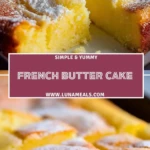French Butter Cake Pin 1