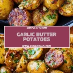 Garlic Butter Potatoes Pin 1