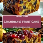 Grandma's Fruit Cake Pin 1