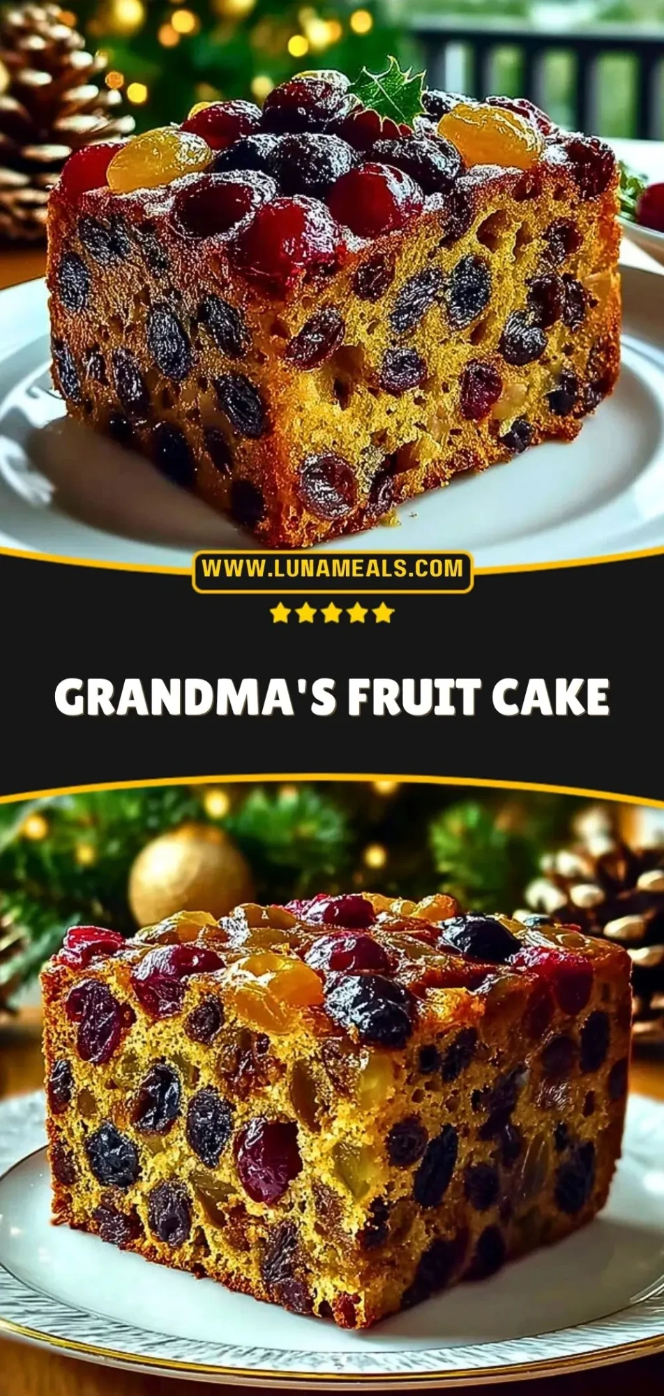 Grandma's Fruit Cake Pin 2