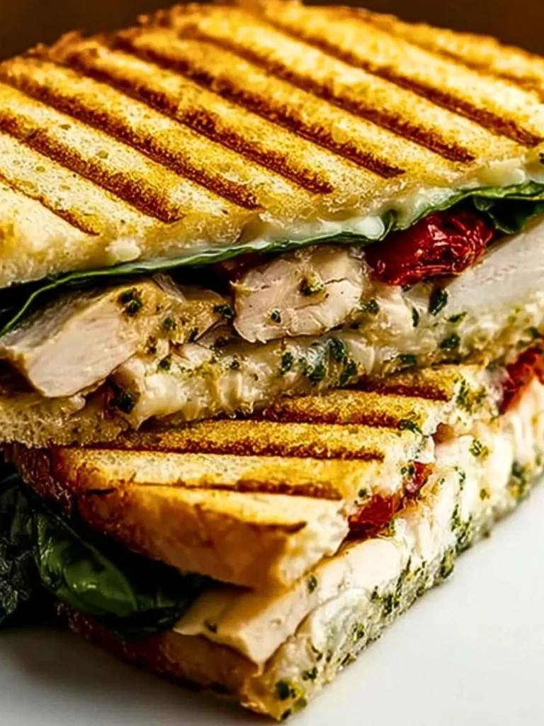 Grilled Chicken Panini Sandwich (1)