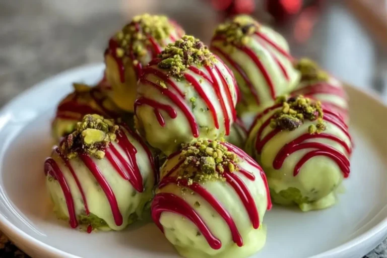 Grinch Christmas Truffles