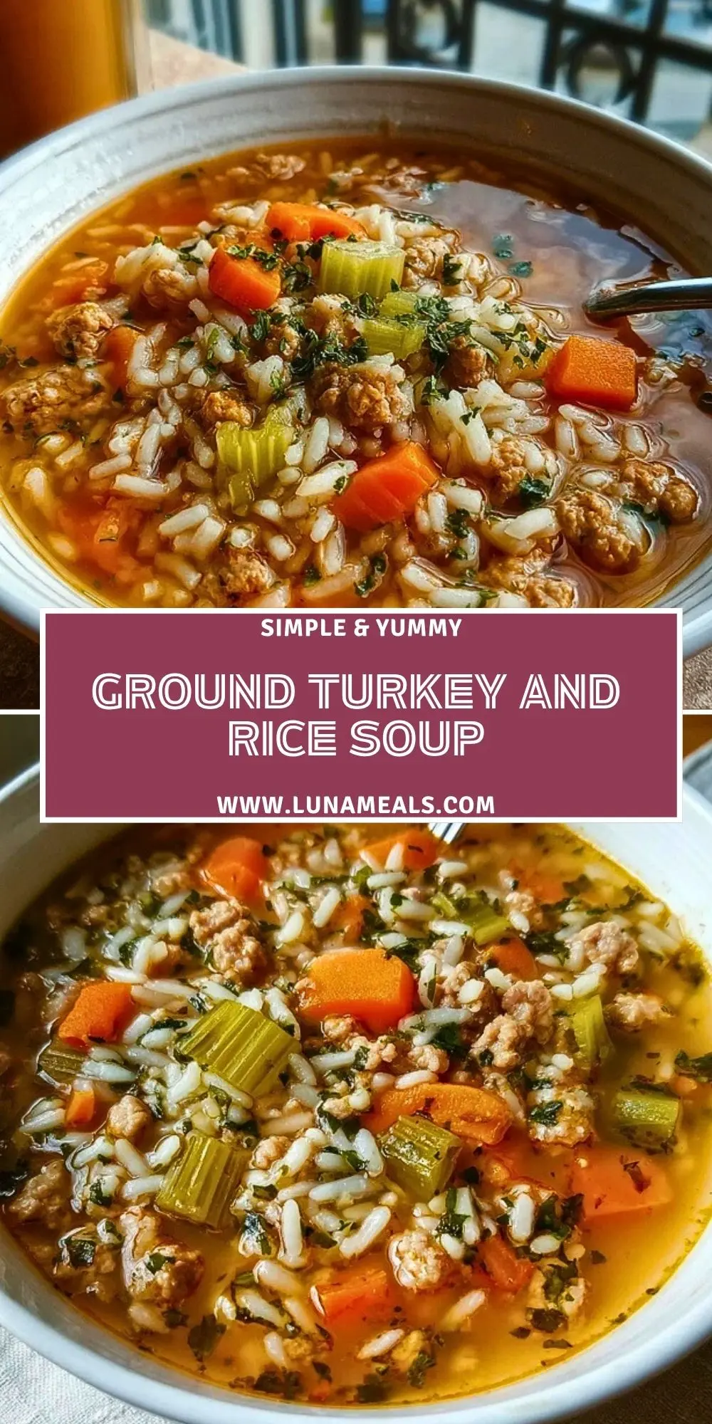 Ground Turkey and Rice Soup (2)