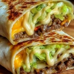Homemade Big Mac Wraps 1