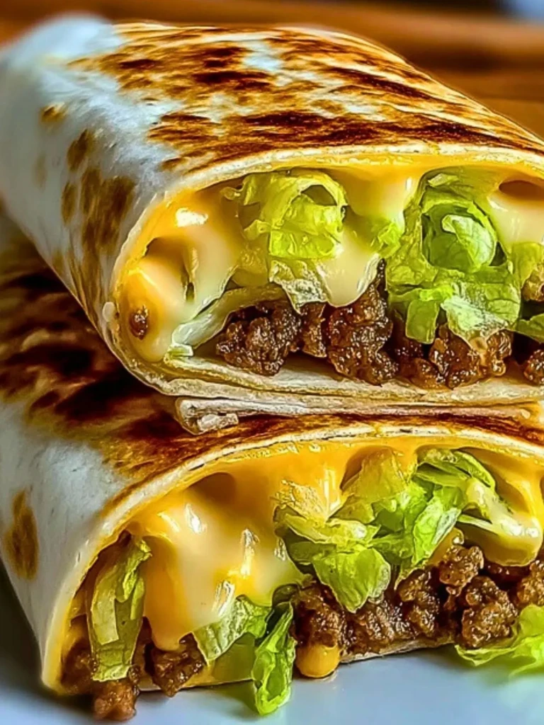 Homemade Big Mac Wraps 2