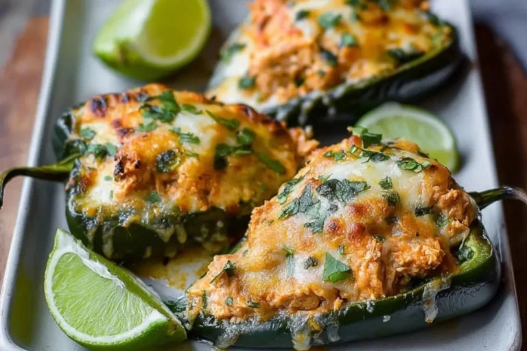 Homemade Chicken Stuffed Poblano Peppers 1