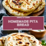 Homemade Pita Bread Pin 1