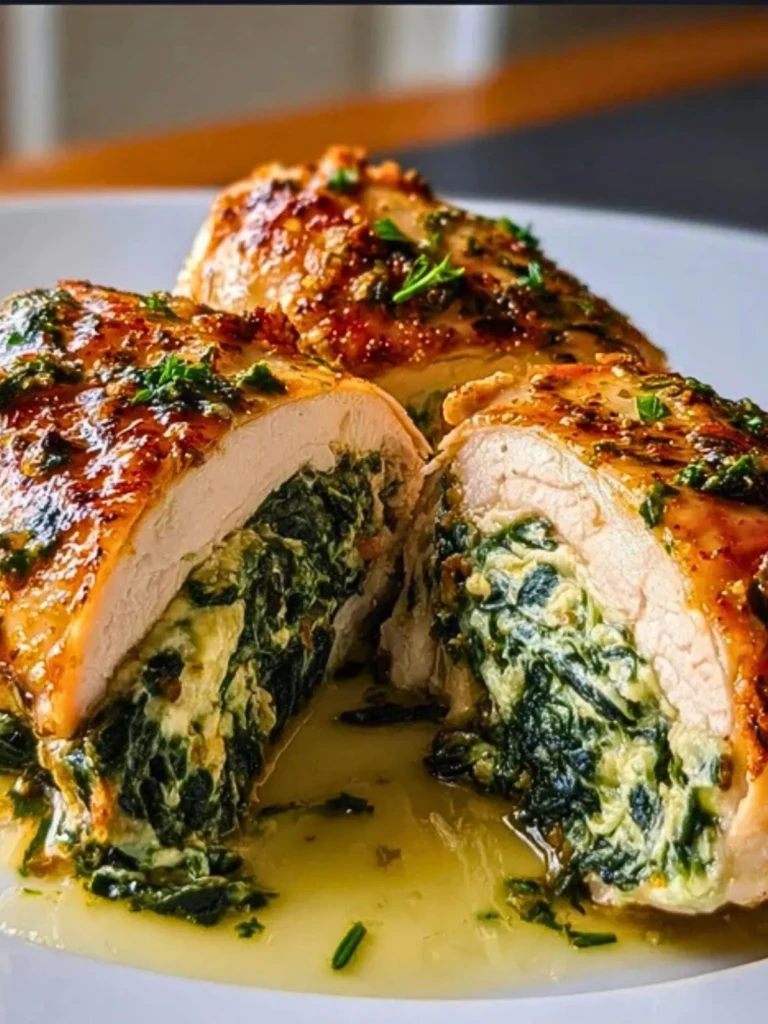 Irresistibly Delicious Spinach Stuffed Chicken (1)