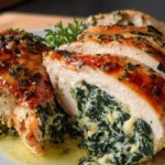 Irresistibly Delicious Spinach Stuffed Chicken
