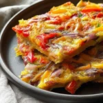 Italian Bell Pepper and Onion Scarpaccia 1