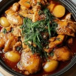 Jjimdak Korean Braised Chicken