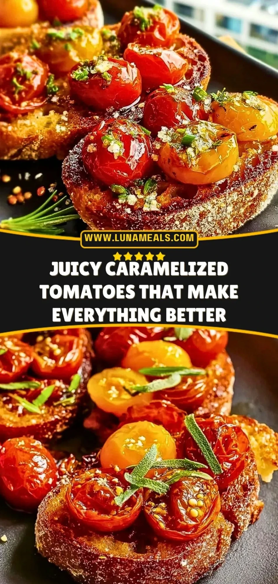 Juicy Caramelized Tomatoes That Make Everything Better Pin 2