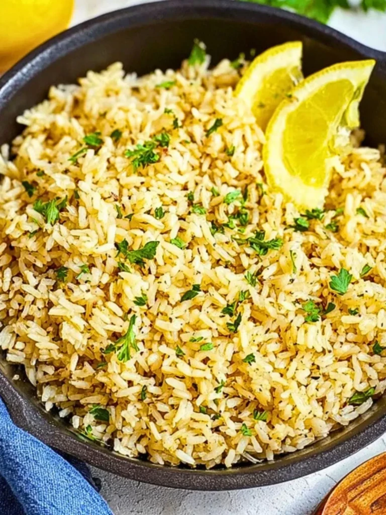 Lemony Herby Rice You'll Want with Everything 2
