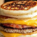 Maple Melty Breakfast Sandwich 1