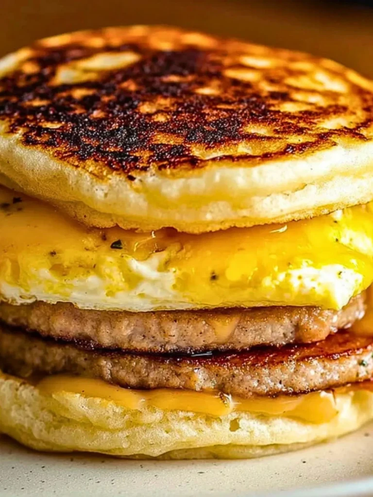 Maple Melty Breakfast Sandwich 2