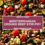 Mediterranean Ground Beef Stir-Fry (2)