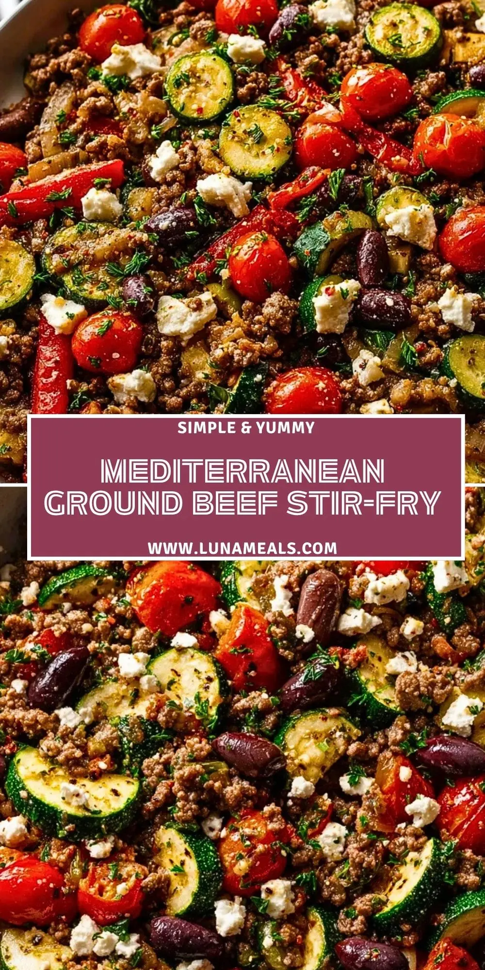 Mediterranean Ground Beef Stir-Fry (2)