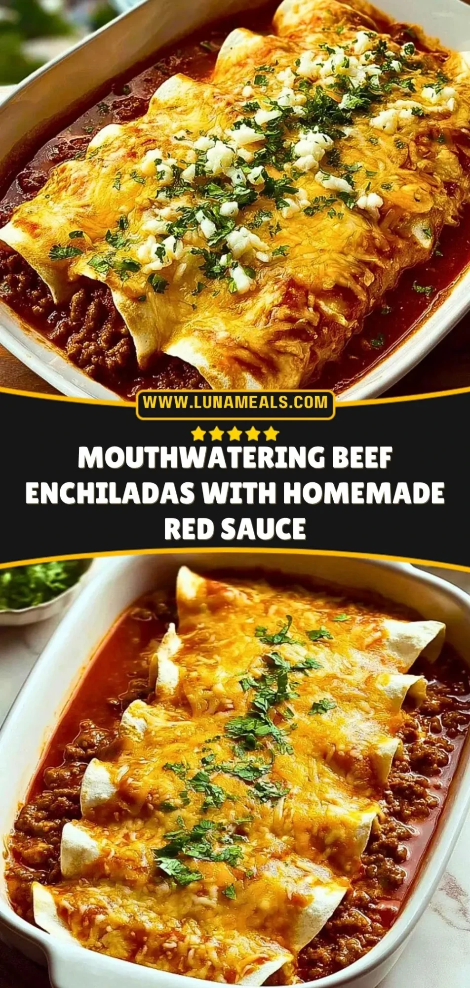 Mouthwatering Beef Enchiladas with Homemade Red Sauce (3)