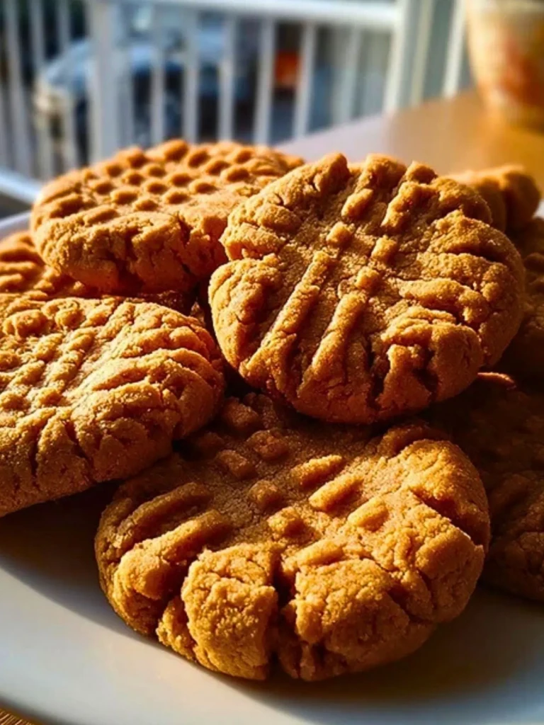 Old Fashioned Peanut Butter Cookies (1)