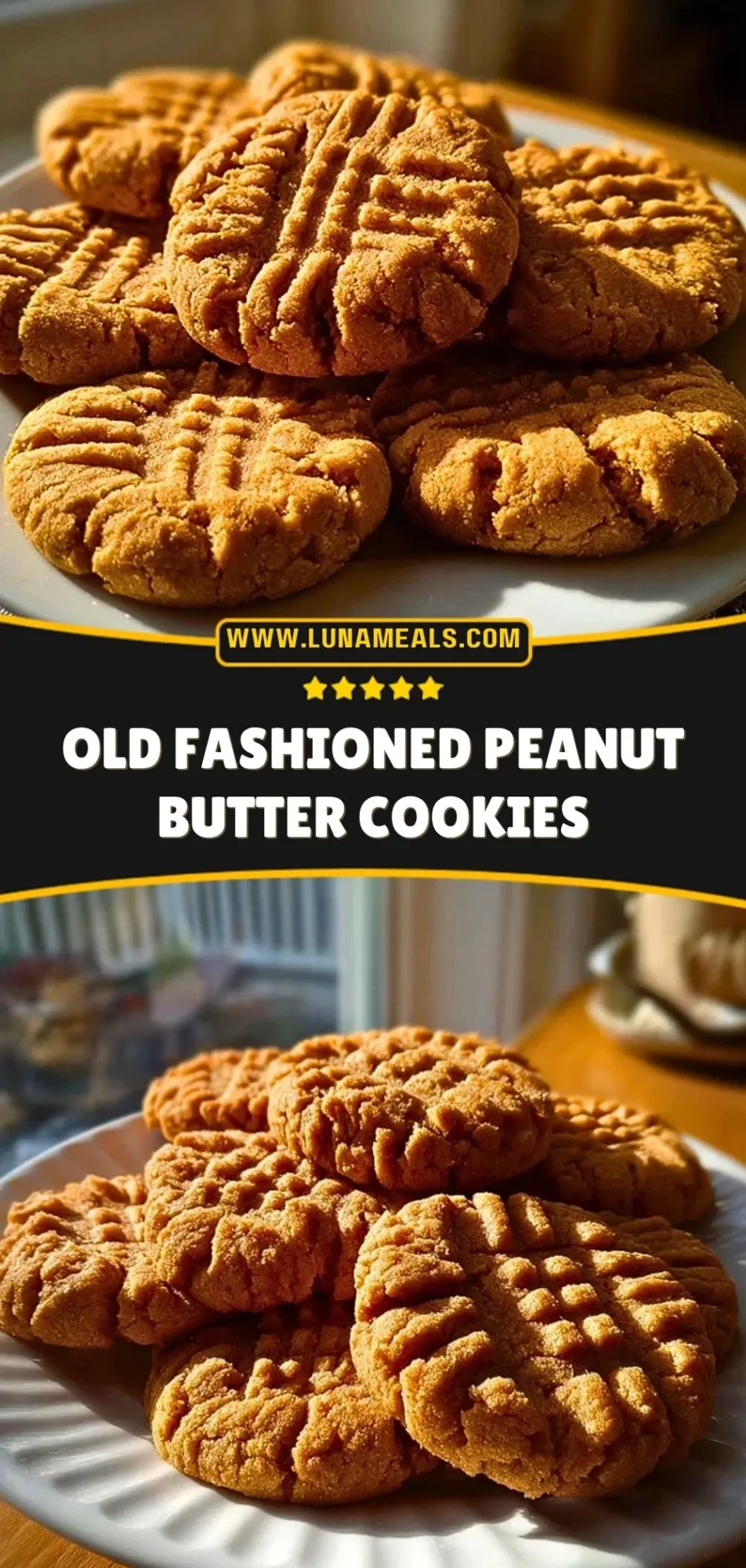Old Fashioned Peanut Butter Cookies (3)