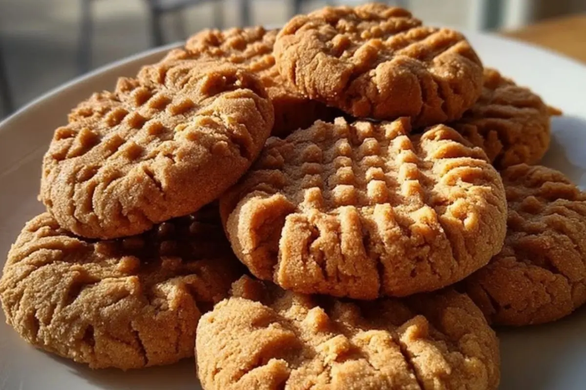 Old Fashioned Peanut Butter Cookies