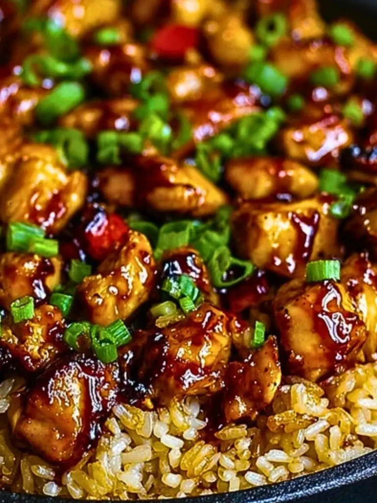 One-Pan Bold Honey BBQ Chicken Rice (1)