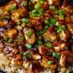 One-Pan Bold Honey BBQ Chicken Rice
