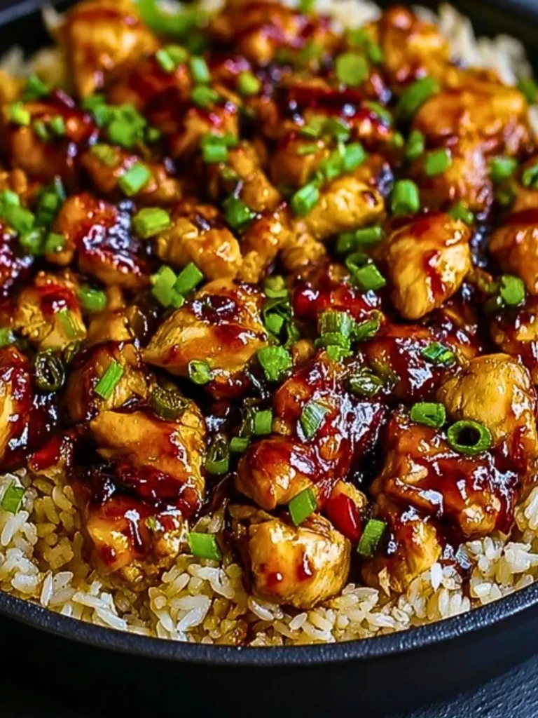 One-Pan Honey BBQ Chicken & Rice 2