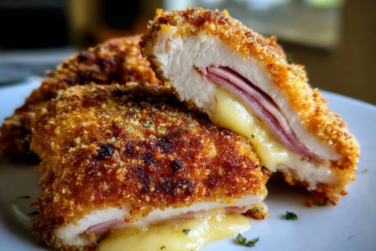 Oven Chicken Cordon Bleu 1