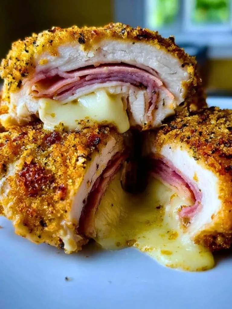 Oven Chicken Cordon Bleu 2