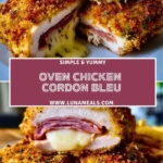 Oven Chicken Cordon Bleu Pin 1