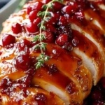 Perfect Cranberry Orange Glazed Turkey Breast 1