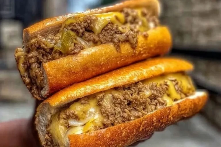 Philly Cheesesteak Sloppy Joes