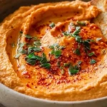 Roasted Red Pepper Hummus