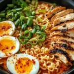 Spicy & Creamy Chicken Ramen