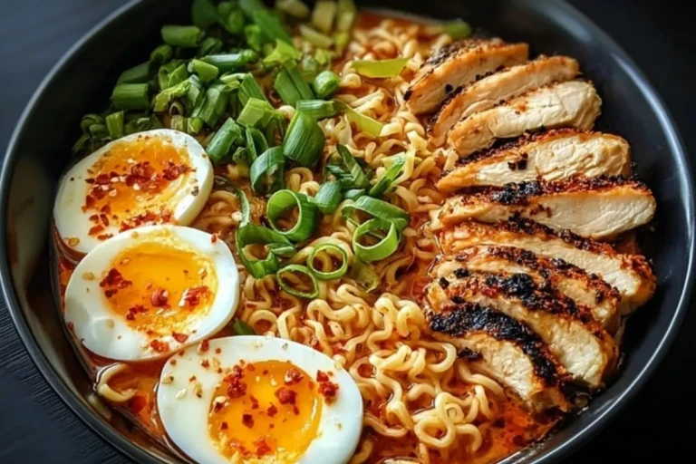 Spicy & Creamy Chicken Ramen