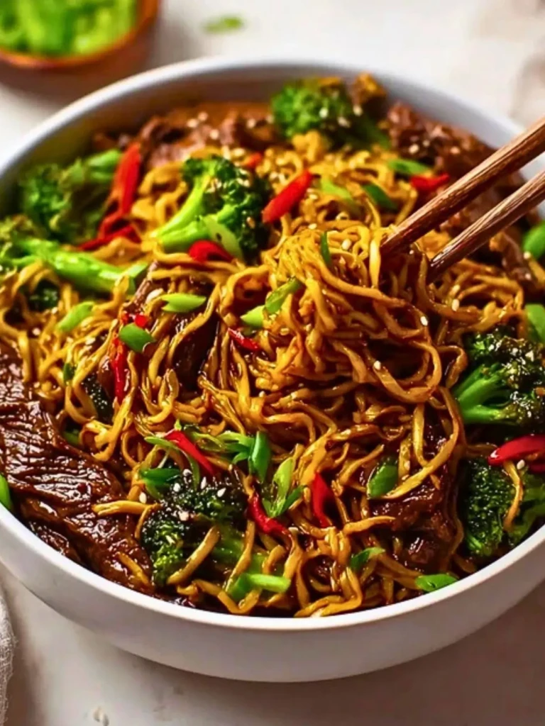 Sticky Beef Noodles (1)