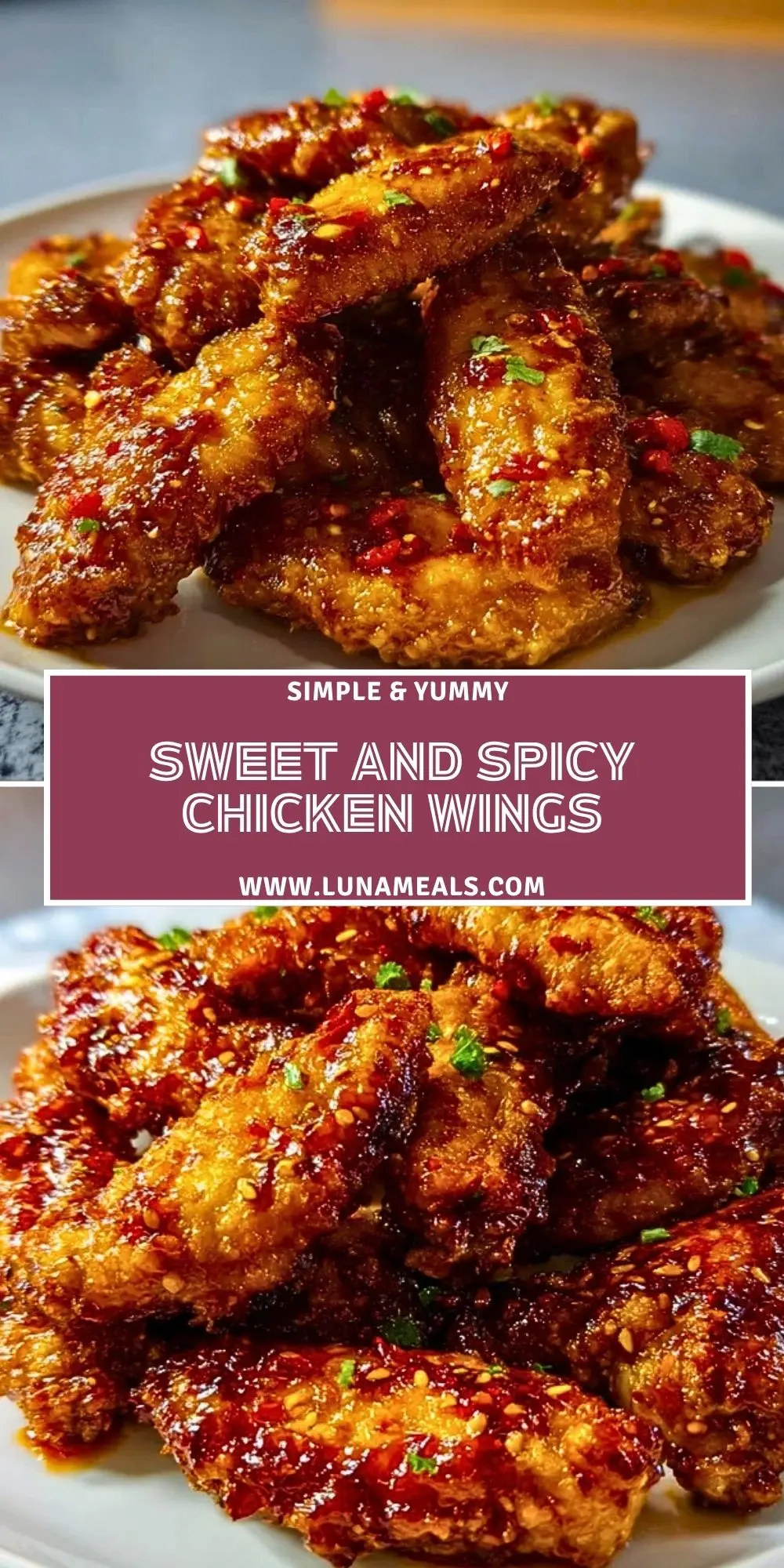 Sweet and Spicy Chicken Wings (2)