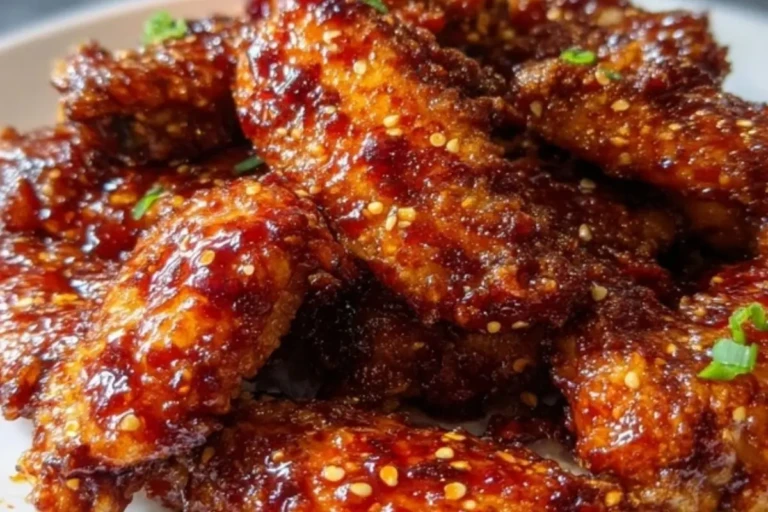 Sweet and Spicy Chicken Wings