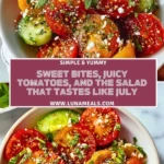 Sweet Bites, Juicy Tomatoes, and the Salad That Tastes Like July Pin 1 (1)