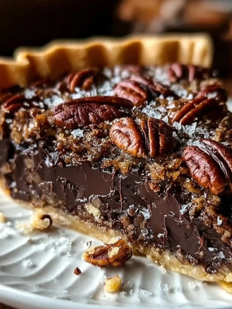 Texas Chocolate Pecan Pie (1)