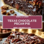 Texas Chocolate Pecan Pie (2)