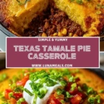 Texas Tamale Pie Casserole Pin 1