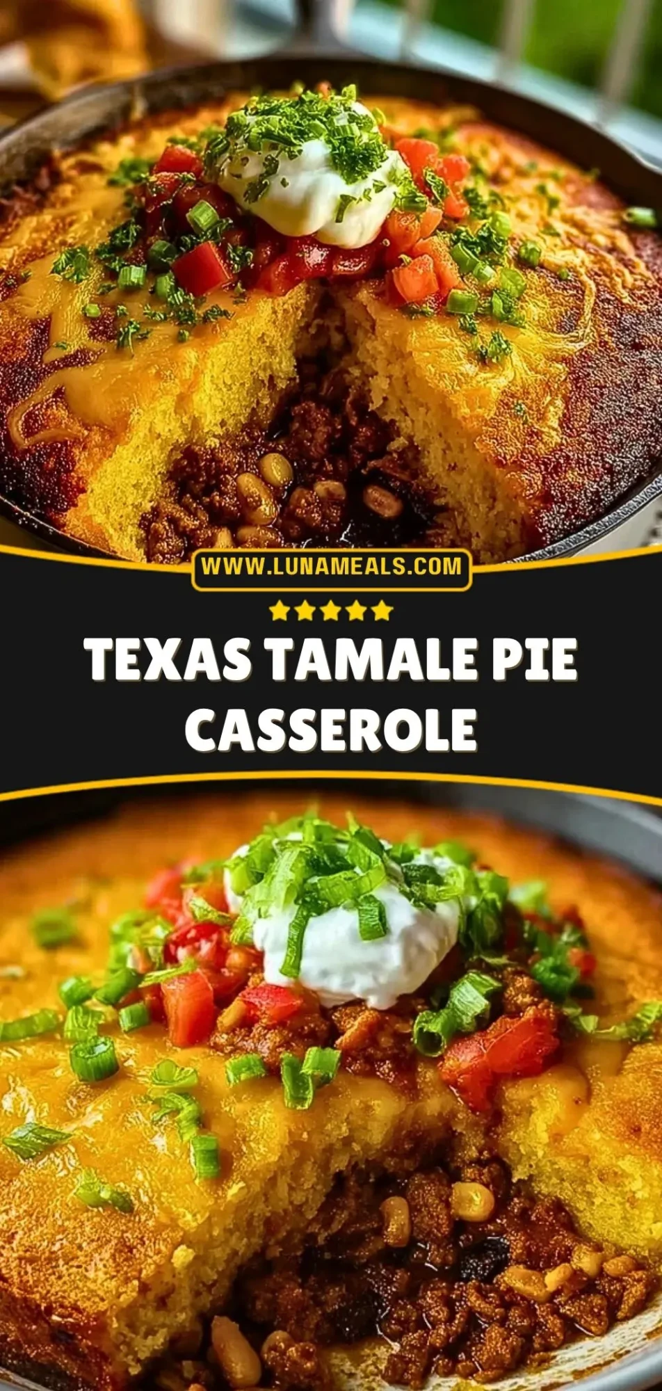 Texas Tamale Pie Casserole Pin 2