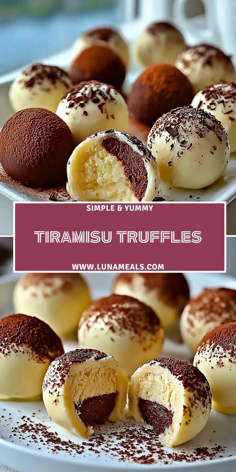 Tiramisu Truffles Pin 1