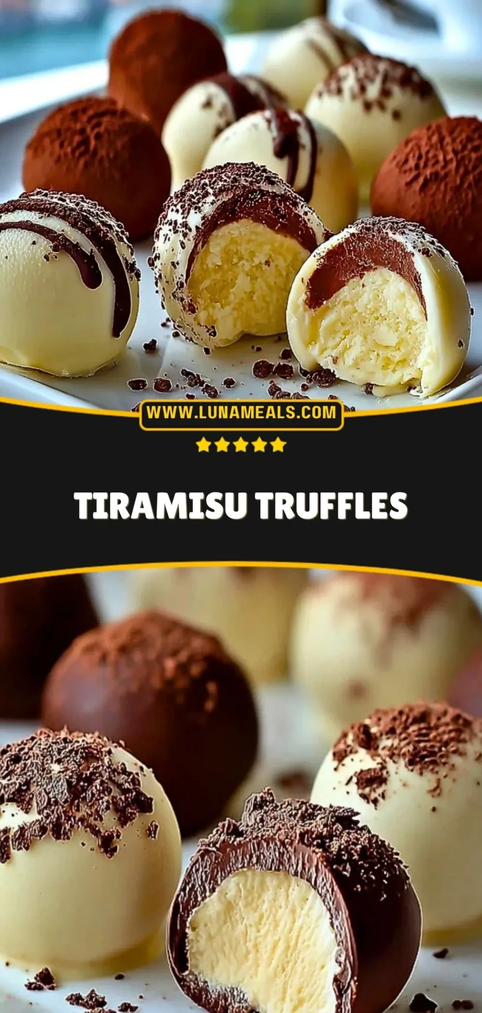 Tiramisu Truffles Pin 2