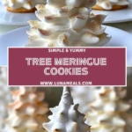 Tree Meringue Cookies Pin 1