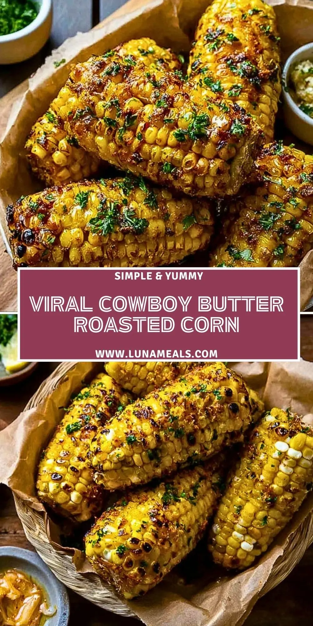 Viral Cowboy Butter Roasted Corn Pin 1