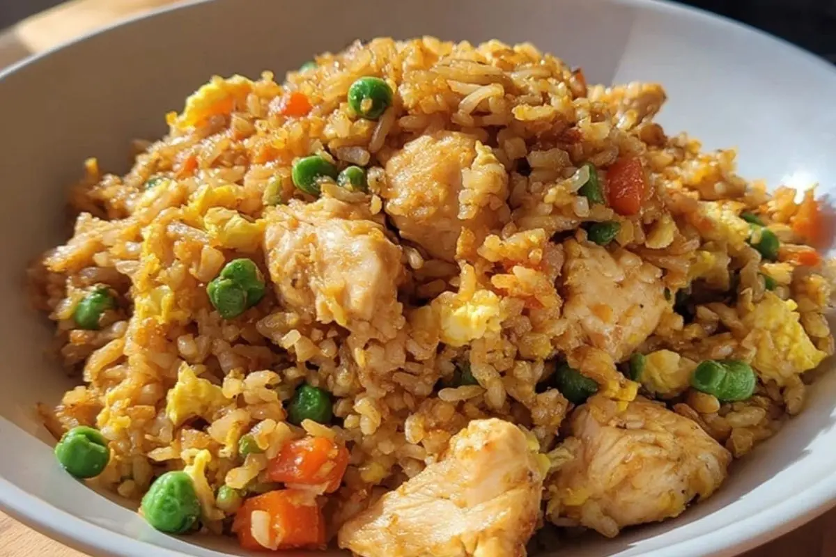 30-Minute Chicken Fried Rice Blackstone