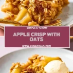 Apple Crisp with Oats Pin 1